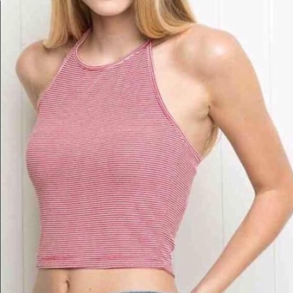 Striped Halter Top